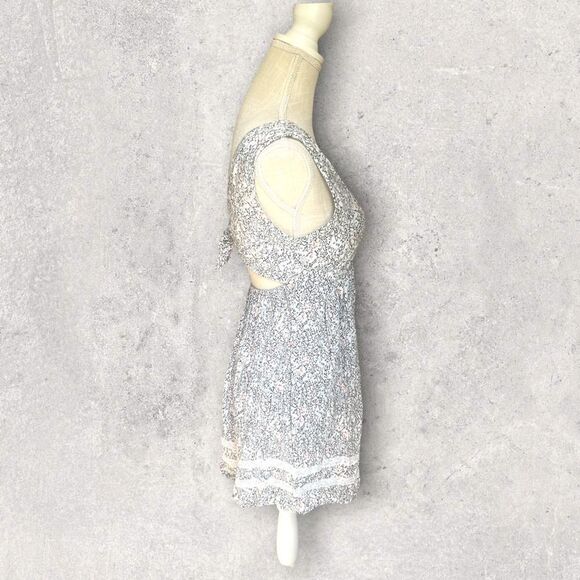 Quicksilver | Women’s Tie-back Printed Floral Sleeveless Dress Size XS - Picture 3 of 10